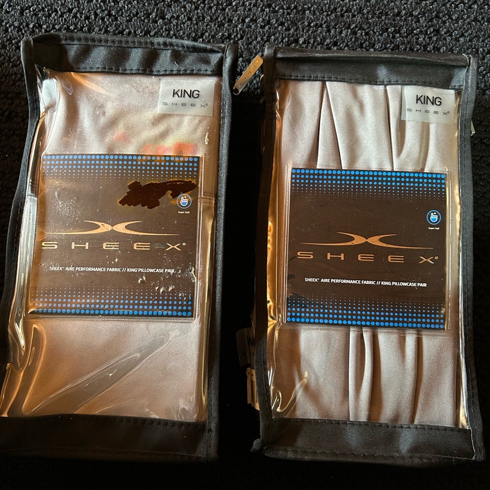 Sheet Aire Charcoal King Pillowcases